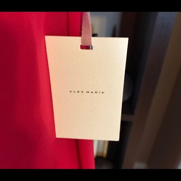 Alex Marie Size 2 NWT Rose Colored Cocktail Dress - Picture 7 of 9
